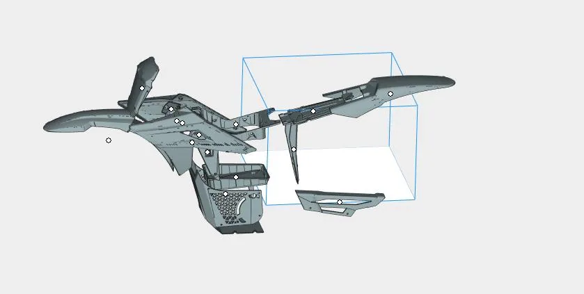 CAD model rámu STRIBOR